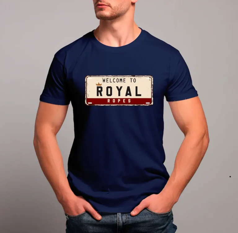 mockup camiseta azul
